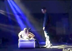 supple lapdance on venus show stage