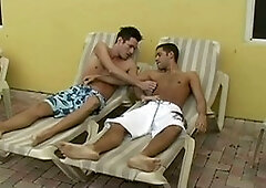 Anon group public breeding, wet teen, young breed