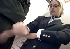 Incredible Japanese girl in Exotic Blonde, Public JAV clip