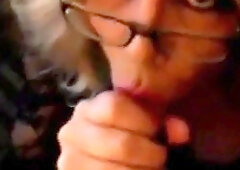 CD sucks her first cock 2