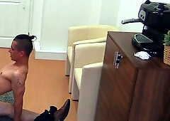 DirtyScout.com - Very nice student experience undressing