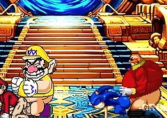 MUGEN: Supah Mario & Sonic The Hedgehog X Wario & Dr. Robotnik