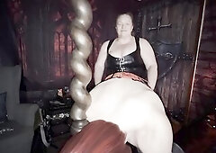 a Wonderful hard screwing whilst this babe floats in sub space x