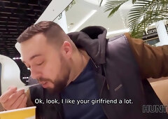Cuck Stays In Public Toilet And Watches Gfs Sex With Hunter
