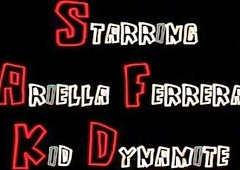 ariella ferrera footjob