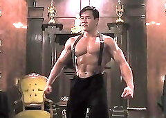 Asian Muscle Hunk　Martial Arts Fight