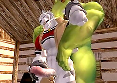 Yiff, cartoon, tiger