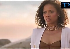 Gugu Mbatha-raw Butt Scene  in Lift