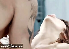 LOVELY SINNER - Cunning Cougar Surprises Her Rich Doctor Wearing No thing But Hot Underware