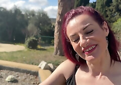 Olivia, 23, warms the atmosphere! - Jacquie et Michel TV