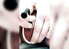 Love to screw my Fifi's peehole with my ribbed sounding schlong