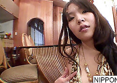 messy teenager deepthroats him off and plays with the cum