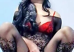 Indian Milf Cums on Dildo Fuck