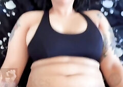 Large Titty Thicc Butt Guy Drilled By Dyke -Butt Worship Massage, POV Doggy and Riding