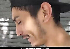 Latin Boy Picked Up Off Street Paid Cash For Fuck Outdoors POV