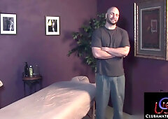 Bearded David Chase Gives Enjoys His Dick Massage Session