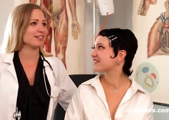 Lesbian Doctor Games With Gabi And Hannah M