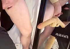 There alpha Male Offers His Submissive Partner a Sweet Treat