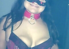Bulgarian neighbor Petya cheats in red heels and lace lingerie