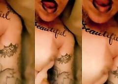 Solo Excited Trans FTM Dildo Kinky Shower