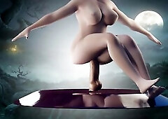 Devil Anal Sacrifice by my Aunt