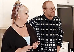 Ebony tgirl Jexxxica Blake almost caught barebacking her bf