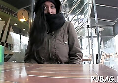 A Quickie And Wet Blowjob