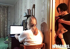 Hot Roommate Filmed Cheating On Her GF With Her Friend