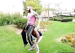 Antonio Miracle and Lucio Saints hang out and fuck