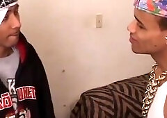 Adventurous guy takes on huge BBC in his tight asshole