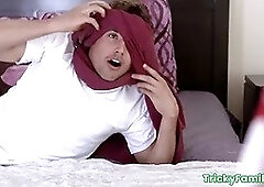 MILF stepmom Vanessa Cage tricky sex