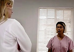 TS Nikki let her colleague bangs her ass