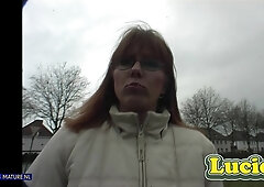 Lucie Is An Amateur German Milf Who Loves Masturbating When Alone