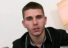 Muscle daddy casting with cumshot