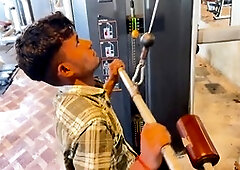 Solo male jerking off, indian masturbate, average cock