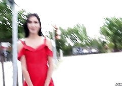 GERMAN SCOUT - HAWT TOURIST CUTIE TALK TO PUBLIC SEX IN BERLIN - Das komplette Episode, alle Infos und Direkt-Kontakt findest du auf German-Scout.com