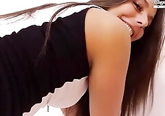 The tall hotty with a charming body is Carla Crouz