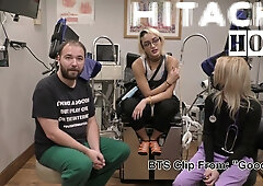 Behind the scenes medical casting with Channy Crossfire and Doctor Tampa