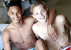 IR fucking session with slim hotties Ian Borne and Leonardo Accosi