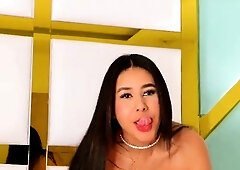 Close up teen masturbation