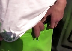 Czech Hunter - Tall muscled roommate reality handjob in the shower