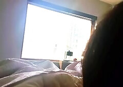 POV Public Sex in Hotel Window in New York City