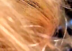 Public blowjob, almost caught by hikers - young pregnant milf