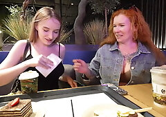 Cheating on Wife with Busty Neighbor Girl. Scandal! but Big Boobs Polly is Da...