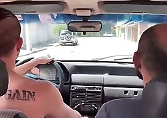 I went to show Taubate to my friend&comma; he sucked me in the car and we went home to cum