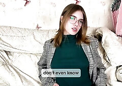 Hired a Russian Trainer but Had No Cash — That babe Let Me Pay by Banging Her