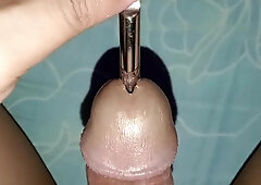 TRANSSEXUAL Superstar Francine Gurchik: Urethral Sounding