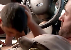 Gay Finds Irresistible Gagging