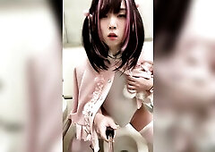 Sissy thrall be made to pee in her clothing, and that babe shows how pleased this babe's