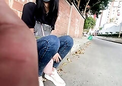 Amiga come to a conclusion salir con su Lush a la calle y miren su reacción